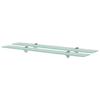 VidaXL Wall Shelves 2 Pcs Glass 80 X 20 Cm 8 Mm