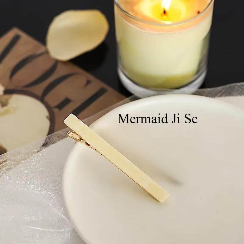 1 шт. модные заколки-аллигаторы из ацетатного цинкового сплава, заколки для волос, простые прямоугольные заколки для волос, головные уборы, женские аксессуары для волос