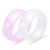 8mm Polished Ceramic Rings for Men Women Engagement Wedding Ring Jewelry Accessories