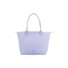 Longchamp Le Pliage Green Сумка-тоут из холста и кожи с застежкой-кнопкой и молнией Женские сумки-тоут Небесно-голубой 2605919P79