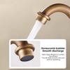Basin Faucets Antique Color Brass Crane Bathroom Faucets Hot and Cold Water Mixer Tap Contemporary Mixer Tap Torneira 855971