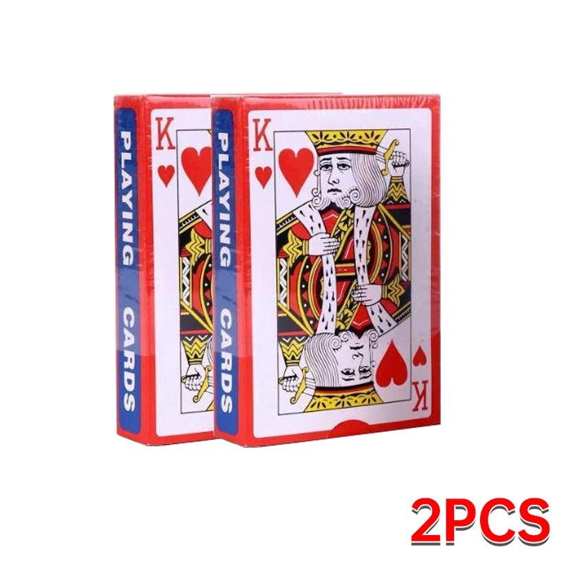 54 PCS/set of Red Playing Cards, 57X87mm Standard Game Card Set, Adult Magic Soha Entertainment Board Game