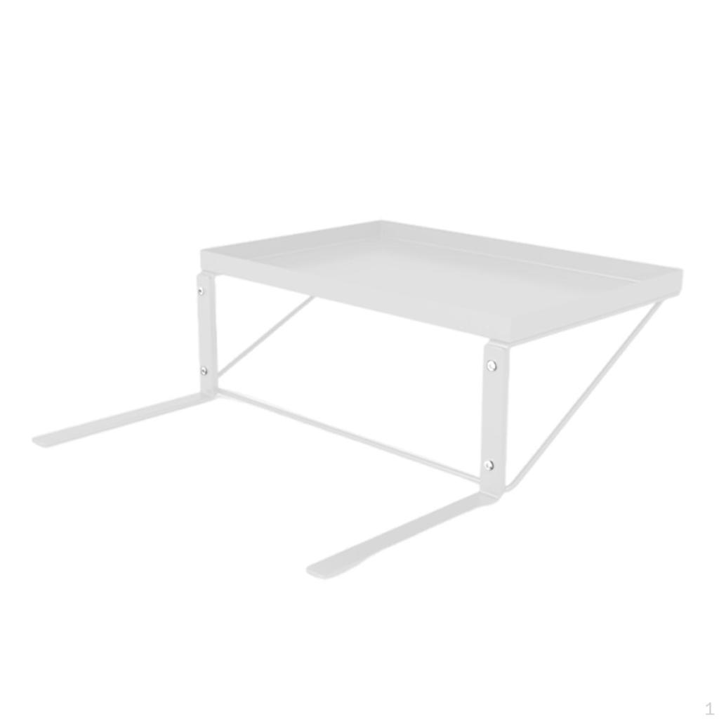 Bed Bedside Shelf Frame Clamp Detachable Easy Install Bracket Inserted Into Mattress Table