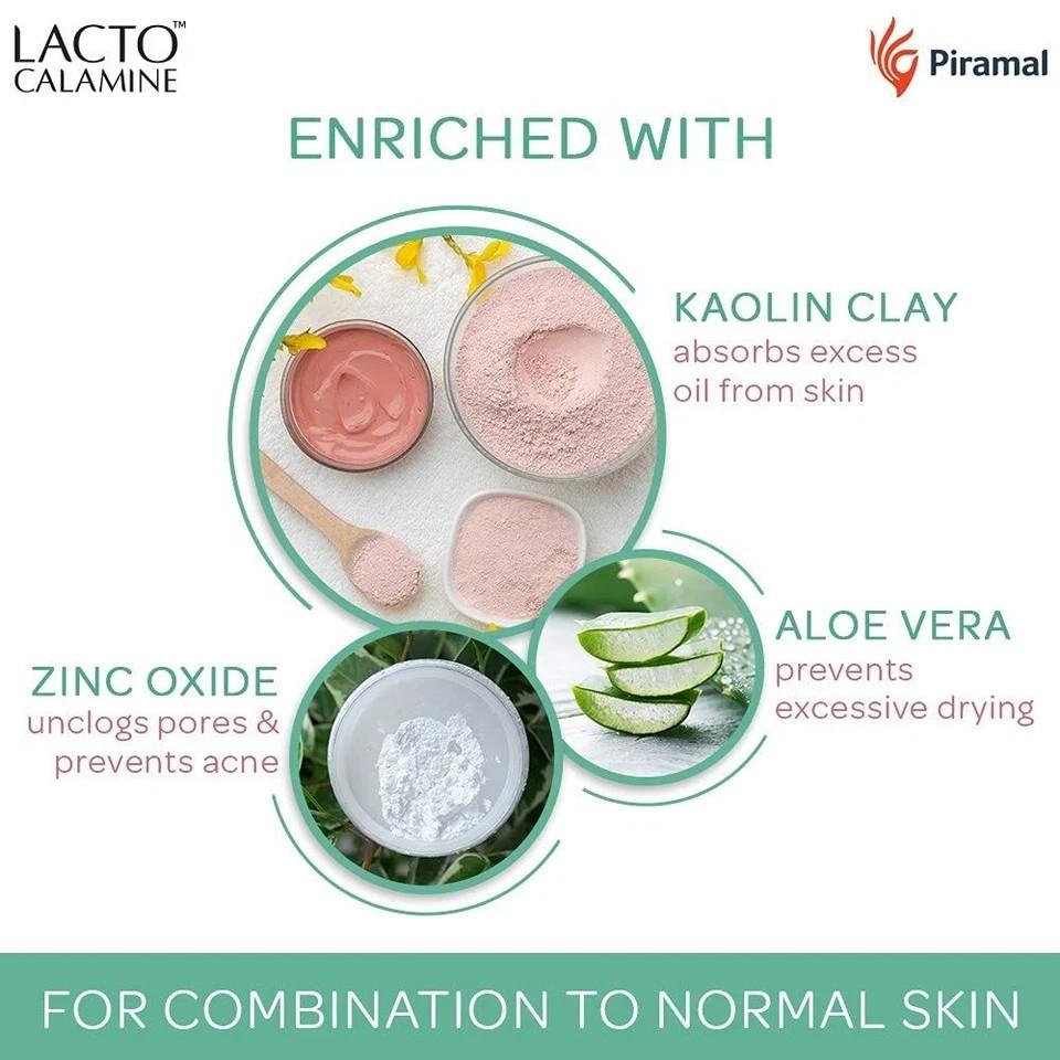 Lacto Calamine Face Lotion Oil Balancing For Normal And Combination Skin 60ml
