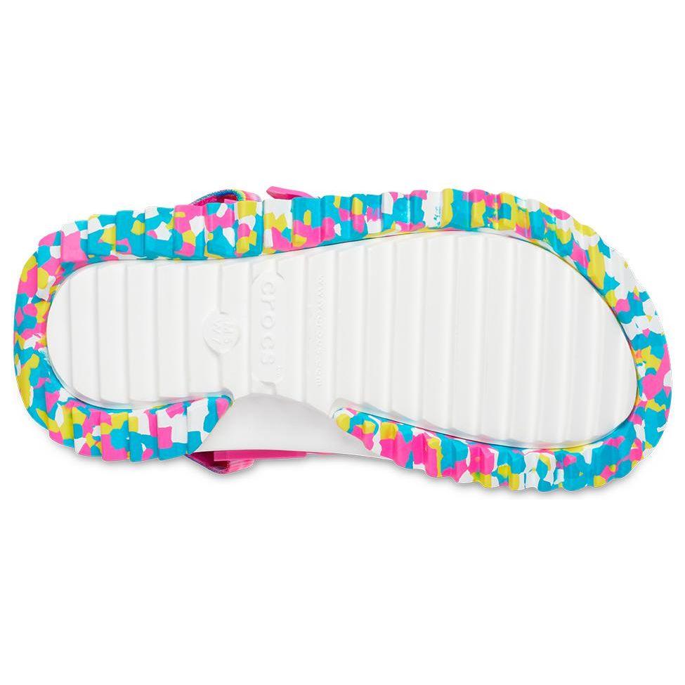 Crocs Classic Hiker Clog Solarized Unisex Sneakers White Multi 207990-94S