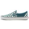 Classic Slip-On Checkerboard - Blue Coral Unisex Sneakers True-White VN0A33TB9EX