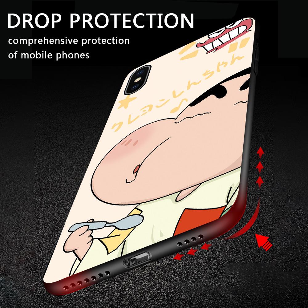 Чехол из ТПУ с милым мультяшным японским аниме для iPhone 14 13 12 11 Pro Max 7 8 6 6s SE Samsung Galaxy S23 S22 Ultra S21 A53 M33 M30 S9 A21s, чехлы для телефонов