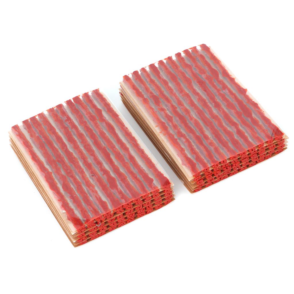 100pcs 100x3mm Tire Repair Plug Tubeless Tyre Rubber  ing Strip Puncture Recovery for Car Motorcycle