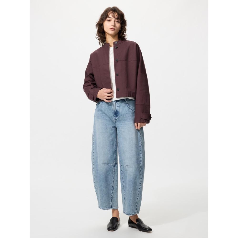 Uniqlo Японская хлопковая короткая куртка