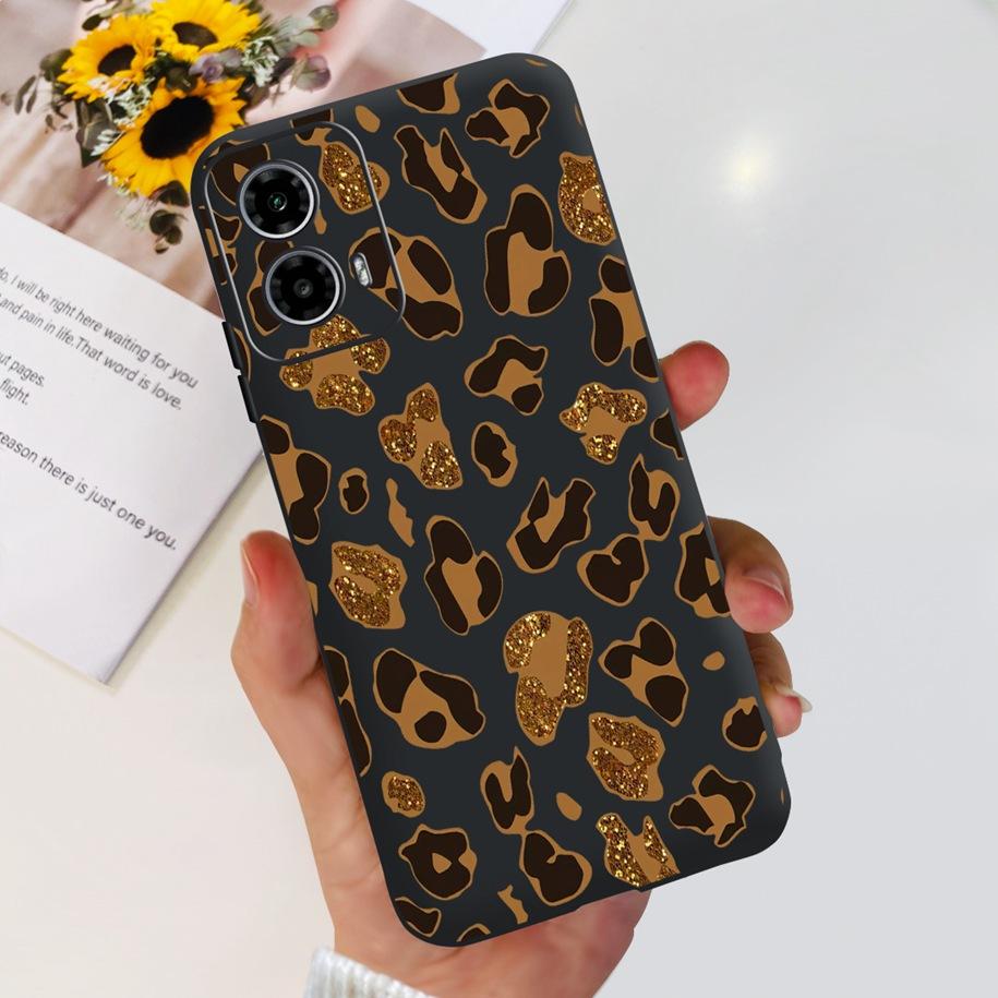 Для Motorola Moto G24 Power Чехол 2024 Новая Мода Цветок Силиконовый Мягкий Задний Чехол Для Moto G24 G34 Чехол для Телефона MotoG24 G 24 Coque