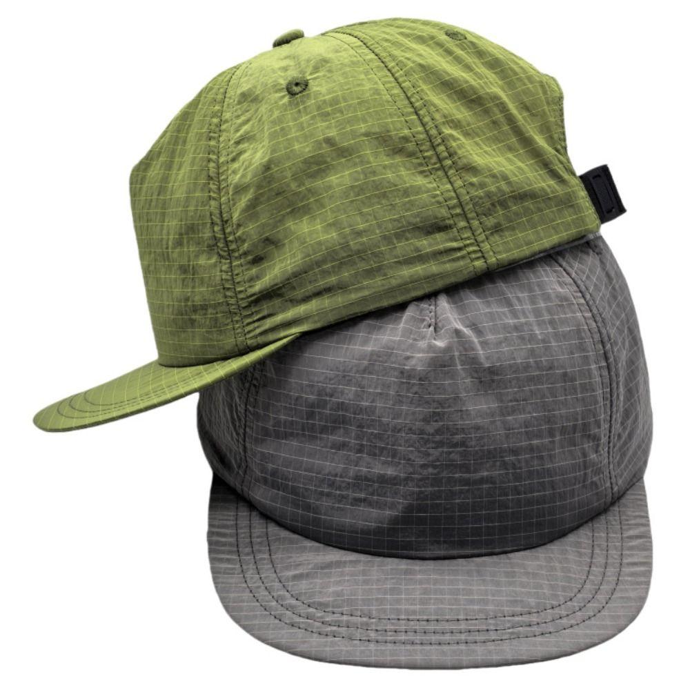 Breathable Flat-brimmed Baseball Cap Quick Dry Trucker Hat Versatile Quick Dry Hat Sports Use