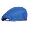 Summer Newsboy Style Adjustable Peaked Cap Golf Hat Beret Hat Breathable