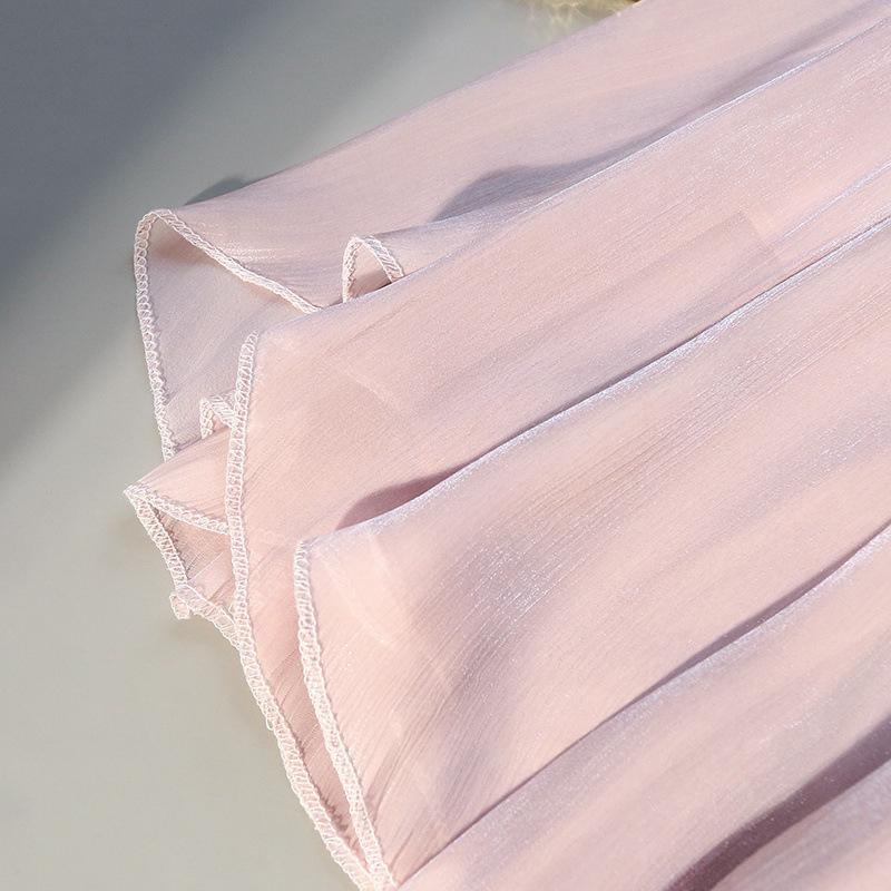 Элегантная юбка с асимметричным кроем и эластичным поясом на весну/лето 2024 года — идеальный вариант для свидания