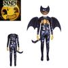 Kids Cosplay Costume Halloween Wing Mask Jumpsuit Suit