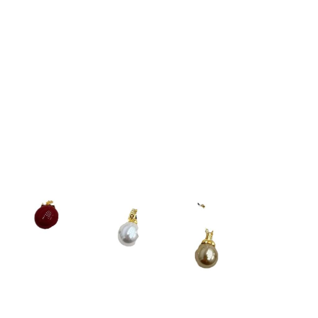 Korean Fashion Pearl Pendant Necklace: Elegant, Versatile, Multi-Color Clavicle Chain for Women