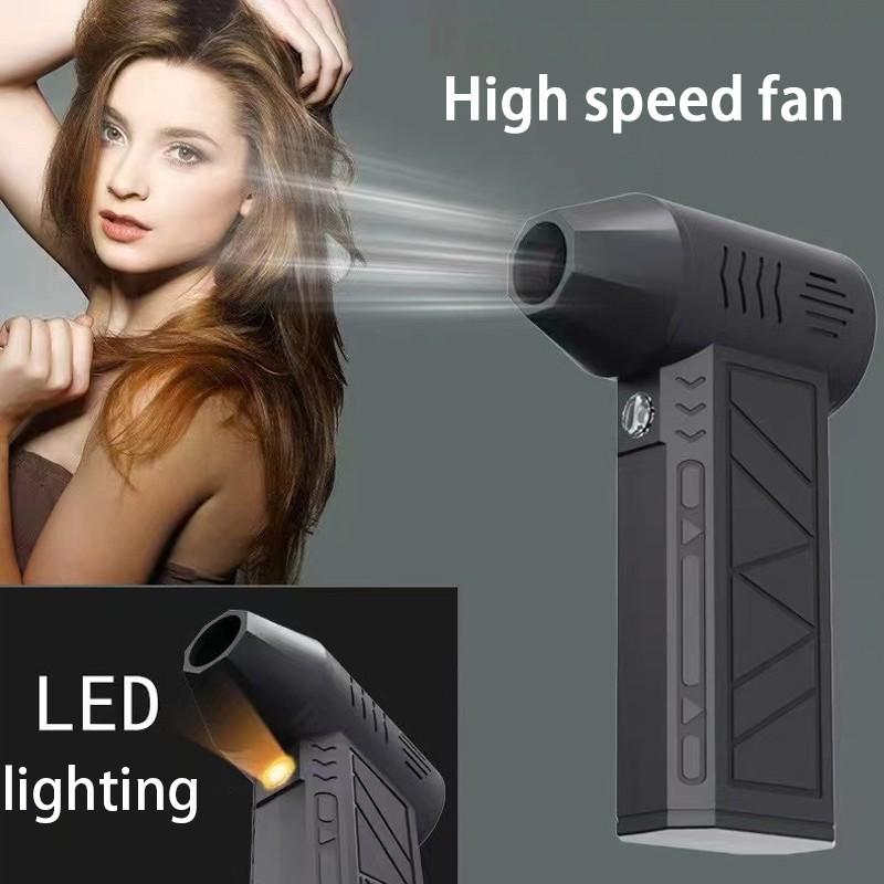 130000 об/мин Бесщеточный Электрический Мощный Вентилятор Портативный Пылесборник 52 м/с Для Кемпинга на Открытом Воздухе Уборки Ручной Мини-Воздуходув