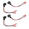 4Pack Speaker Cable Adaptor Plug Connectors Replacement Wire Harness Adapter Connector for Seat Exeo Leon Mk3