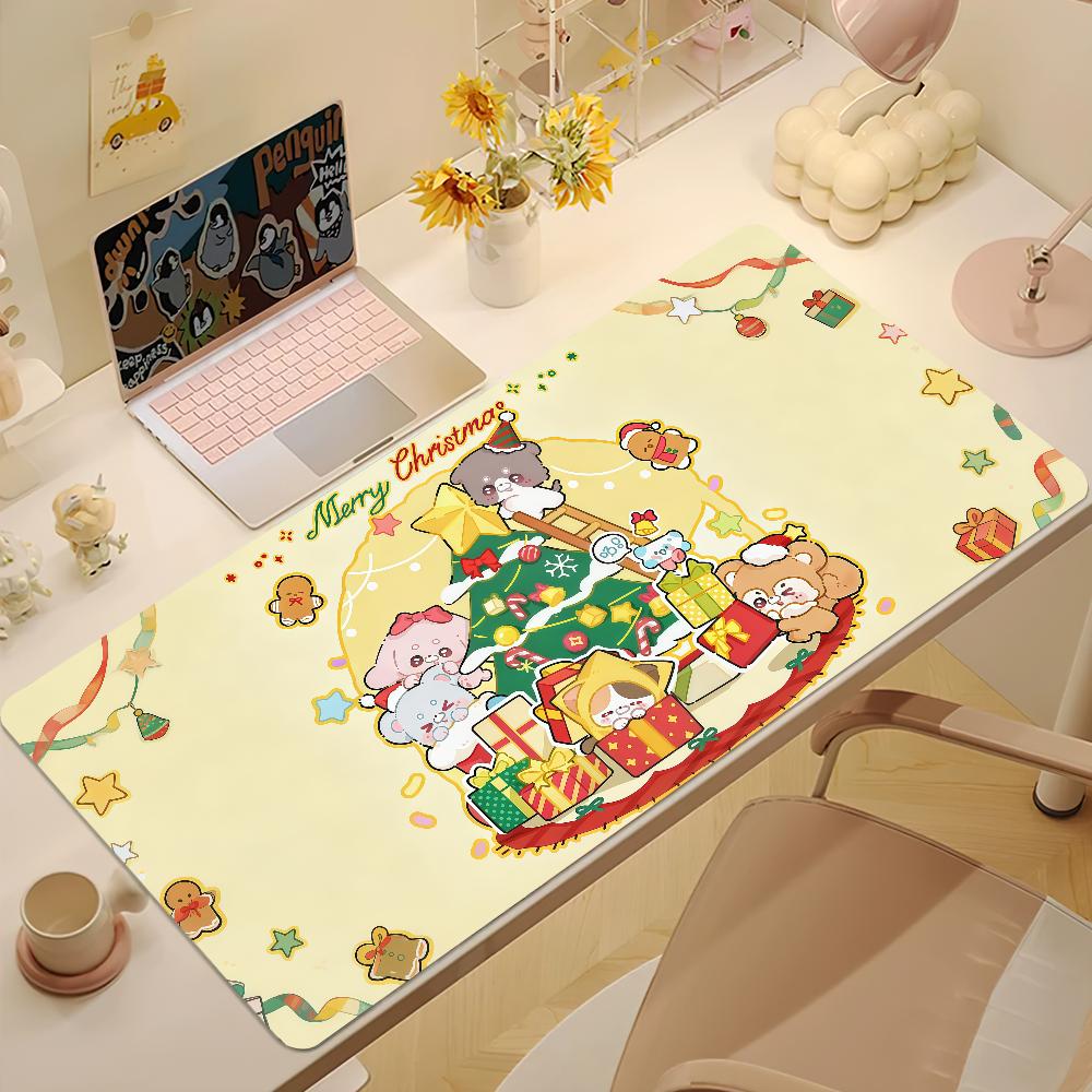 Cartoon Hhandspupu Mouse Pad Large Nonslip Lockedge Desktop Computer Desk Mat Keyboard Writing Mousepad Office Gamer Student