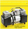 Портативный двухцилиндровый воздушный насос для транспортных средств 12 В/24 В
