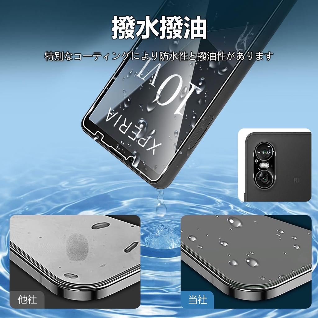 Для Sony Xperia 10 VI Стеклянная пленка для камеры Kluso Asahi Glass Совместимость с Sony Xperia 10 VI Закаленное стекло 9H Ударопрочное Высокое пропускание