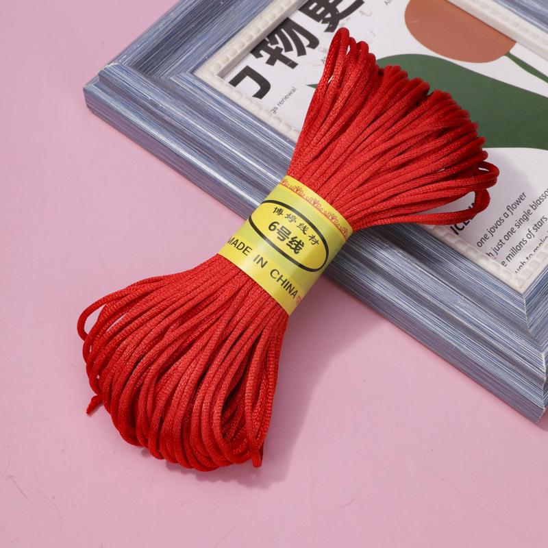 Chinese Knot Wire: No. 5, 6, 7 - Colorful DIY Handmade Jewelry Accessories for Bracelets and Necklaces