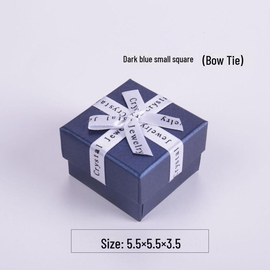 Подарочная коробка для корейских ювелирных изделий высшего качества: Упаковка для кольца, кулона, ожерелья, серег, браслета
