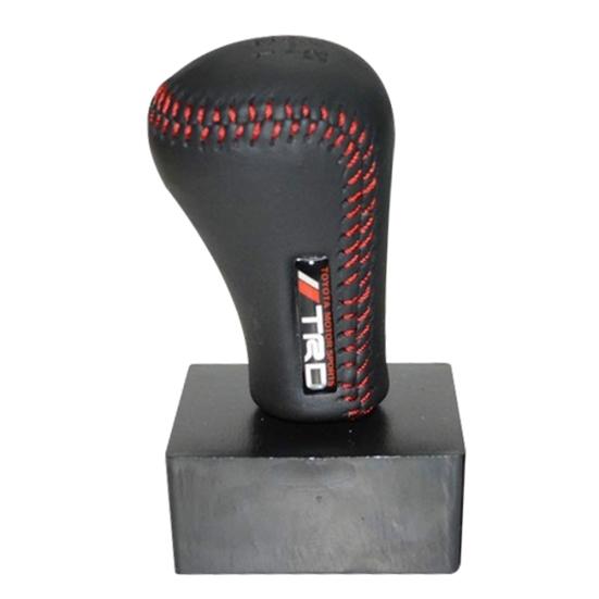 5-скоростной автомобильный кожаный универсальный рычаг переключения передач из искусственной кожи