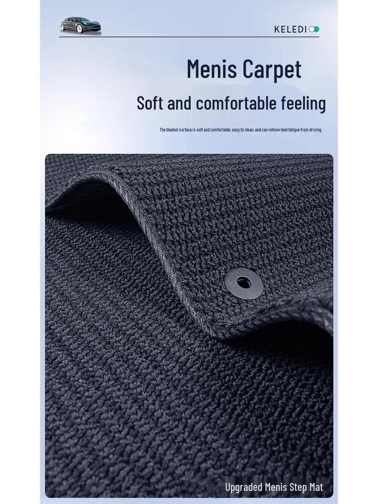 Tesla Model 3/Y Trunk Mat & Backrest Pad - TPE, Mother & Baby Safe