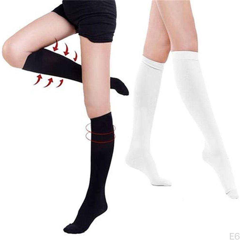 1 Pair Men Athletic Compression Socks Support Stockings Sleeve Ankle Care