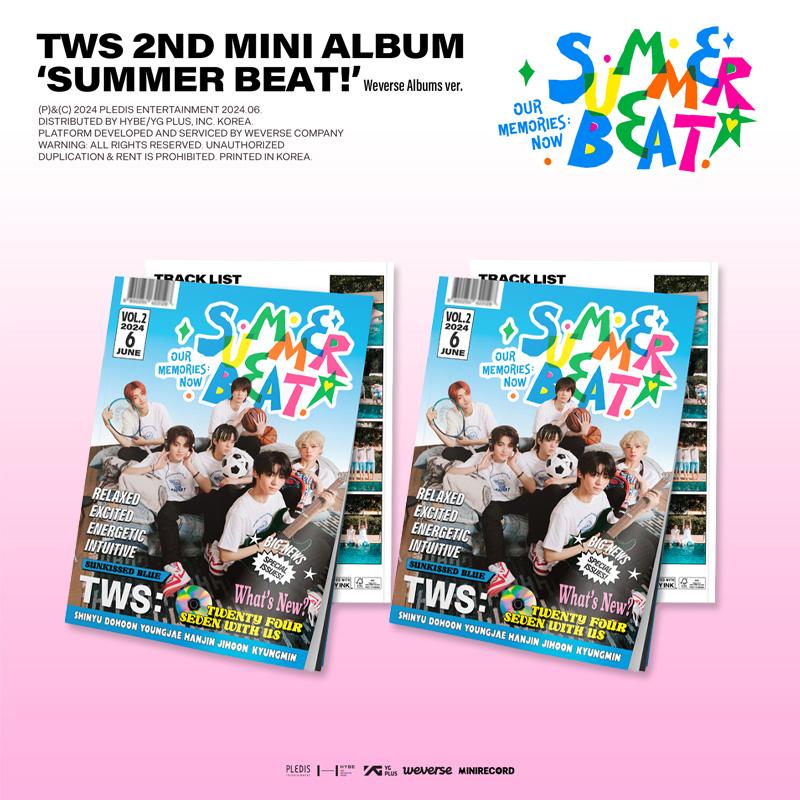 TWS 2-й мини-альбом SUMMER BEAT! (Альбомы Weverse вер.)