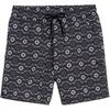 Classics Prep Aop Fashion Versatile Classic Three-Quarter Casual Shorts Unisex Shorts Black 627954-01