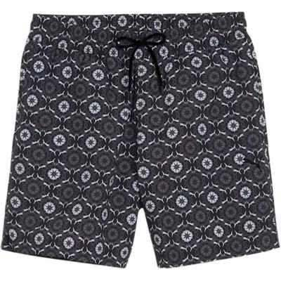 Классические Prep Aop Fashion Versatile Classic повседневные шорты длиной три четверти унисекс шорты черные 627954-01