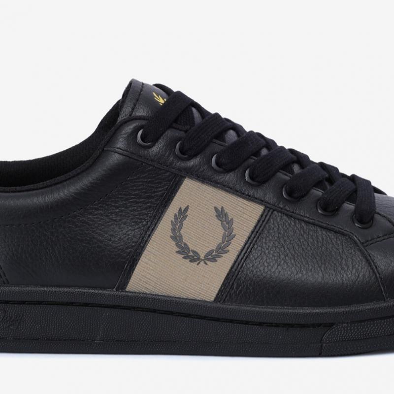 Fred Perry Мужские кожаные кроссовки Sfpm2416304 U78