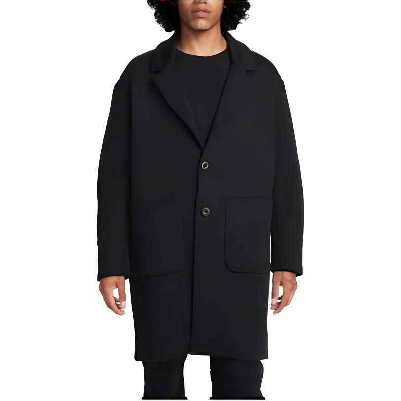 Nike Мужские Тренчи Черные Лацканы Умеренные FN0602-010