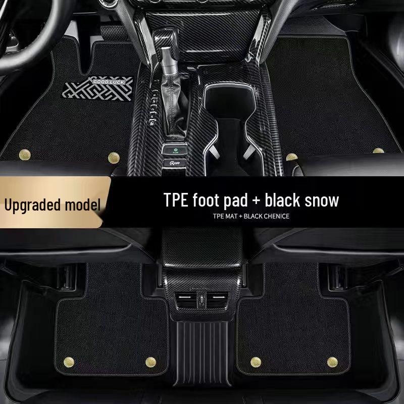 Всемодельные коврики для салона автомобиля Toyota из ТПЭ для Levin, Camry, Yaris, Corolla, RAV4, Vios, IZOA