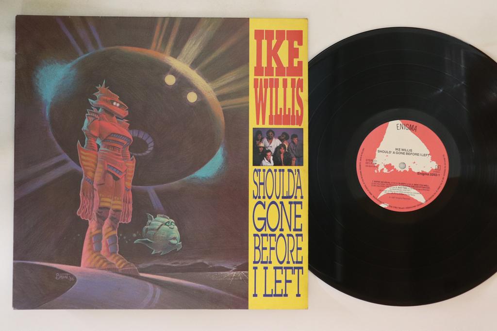 LP Record IKE WILLIS  Shoulda Gone Before I Left 32921 ENIGMA 1987 Europe Rock Used