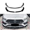 For 2019-2023 Mercedes Benz A Class W177 A45 A45S AMG Car Front Bumper Lip Lower Blade Auto Spoiler Splitter Body Kits Tuning