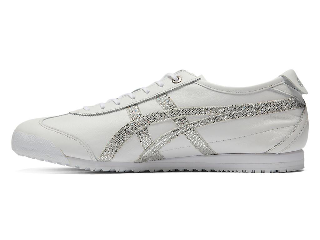 1183C345-100 Onitsuka Tiger Mexico 66 SD Белый Чистое Серебро (Мужской)