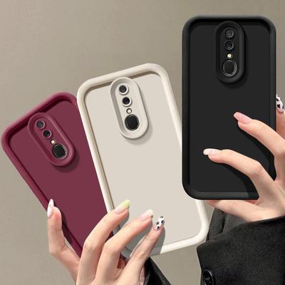 Чехол для OPPO F11 Чехол для телефона OPPO F11 OPPO F11 PCEM00 Защита от падения Роскошный Конфетный Матовый Мягкий Чехол