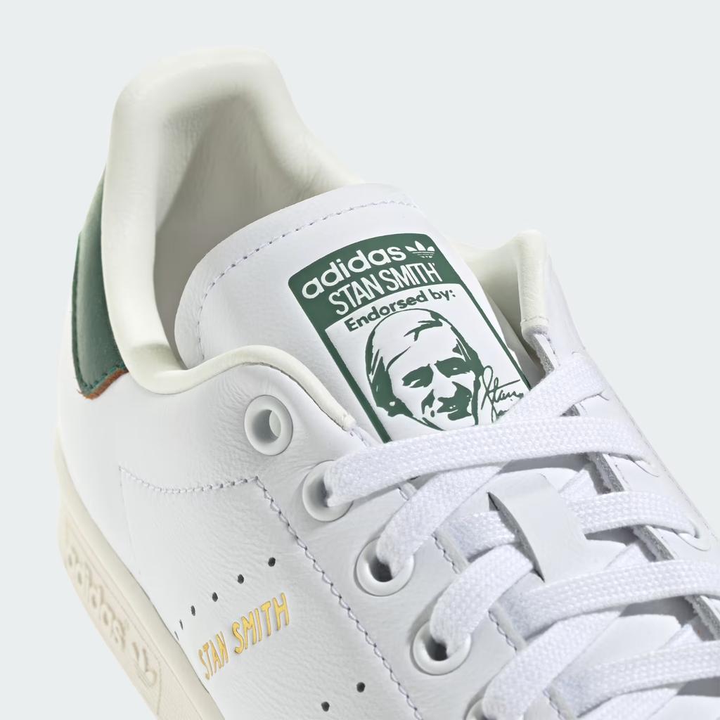 JH9704 adidas Stan Smith "Облачно-белый/Коллегиальный зеленый" (Мужской)