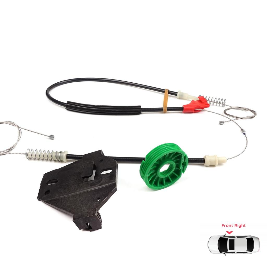 EWR5063 Electric Window Regulator Repair Kit Front Right Door for VW Transporter T4 MK4 Eurovan Caravelle 1990-2003 7D0959802