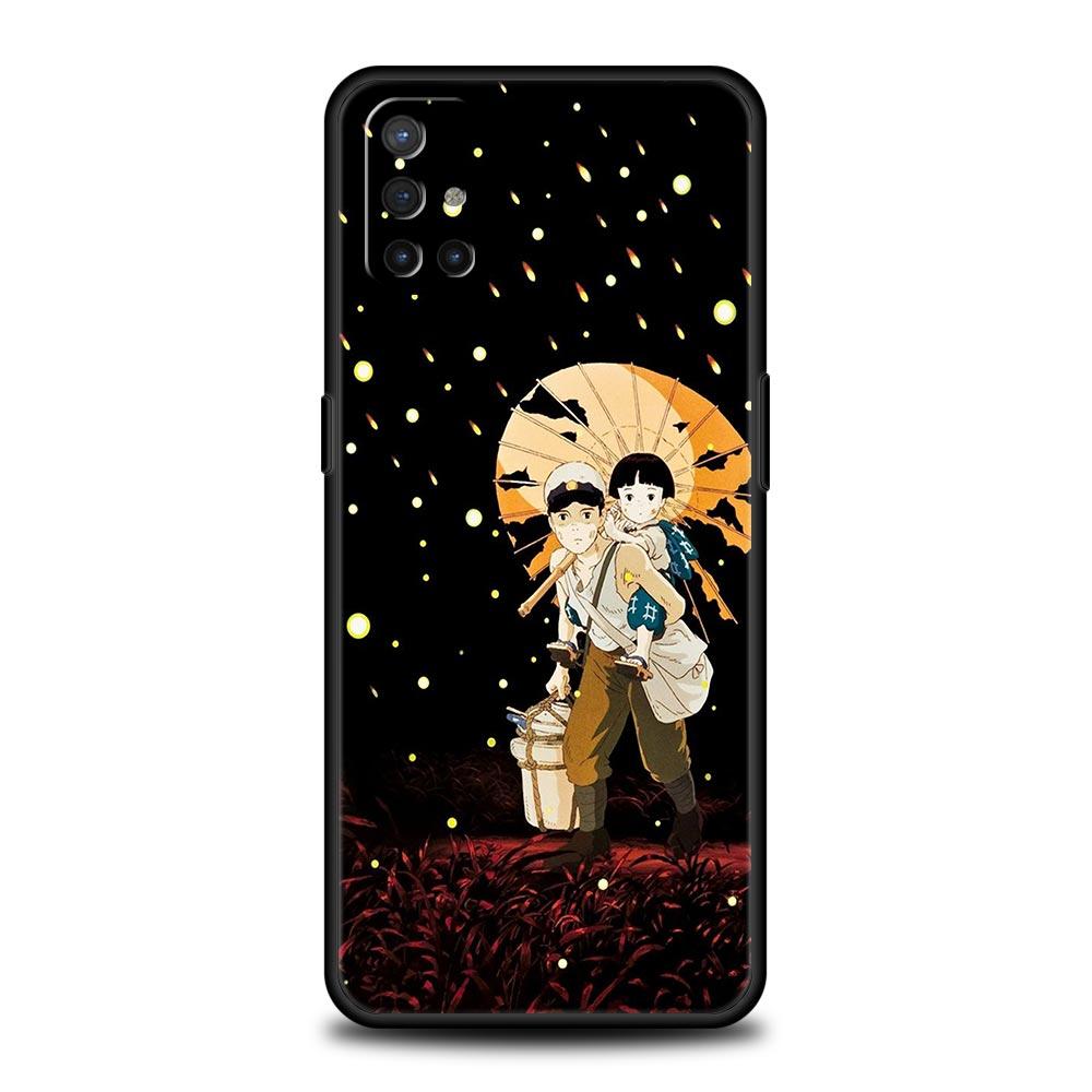 Cute Totoro Spirited Away Miyazaki For OnePlus 9 8 7 7T 10 Pro Phone Case for Oneplus 9RT 9R 8T Nord 2 N100 N200 N10 CE 5G Cover