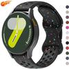 18 20 22 мм Цветной силиконовый ремешок для Samsung Galaxy Watch 7 6 5 4 5Pro 6Classic Браслет для Huawei Watch GT5 4Pro 3 46 мм 18 мм