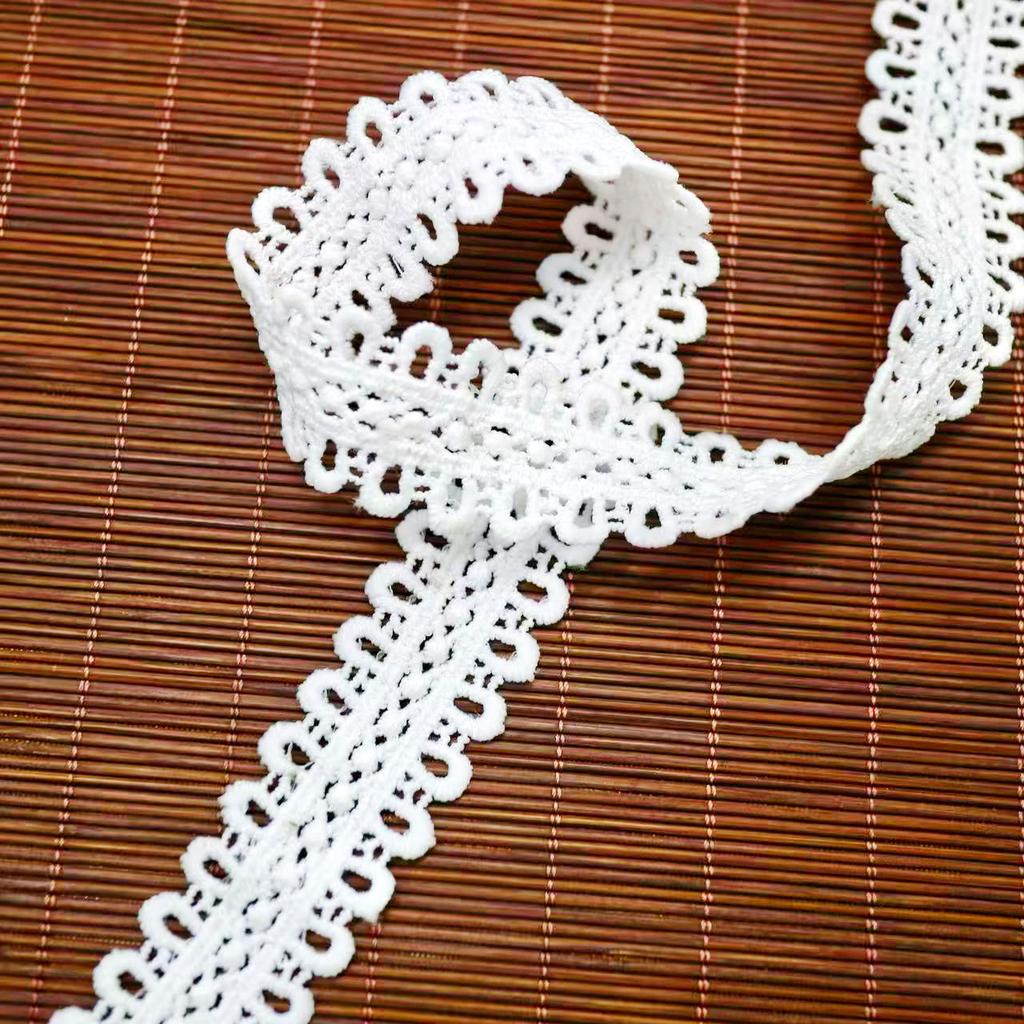 Bilateral Milk Silk Water-Soluble Embroidery Lace Diy Handmade Clothing Hand Account Fabric Decoration Accessories