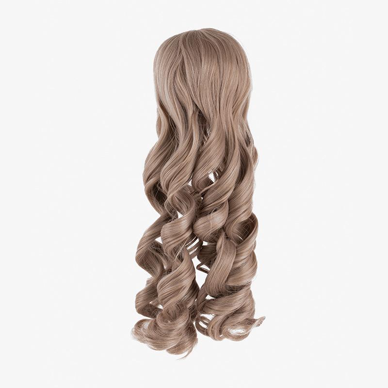 Качественный парик для куклы 60 см 1/3 Аксессуары для куклы Черный Белый Красный Коричневый Розовый Кофейный цвет Волосы куклы Прямые Волнистые Коса Хвост Декорации