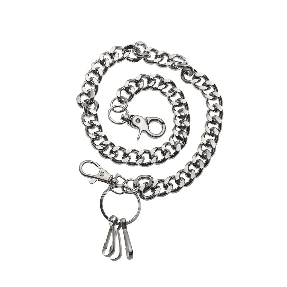 Hipster Punk Rock Key Chains Clip Pant Jean Keychain Wallet Chain Belt Thick chain Biker Link