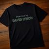 David Lynch Twin Peaks T Shirt Retro Director Design Cotton Vintage Washed Fashion Unisex Graphic Streetwear