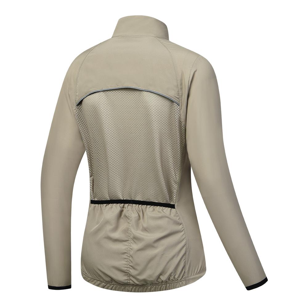 Wosawe Женская светоотражающая велосипедная куртка MTB велосипедная ветровка с длинным рукавом велосипедное пальто дышащая легкая куртка спортивная одежда сетчатая одежда