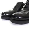 Pristine CHURCH'S Leather shoes Oxford Brogues black leather Women 38 5E038E Used