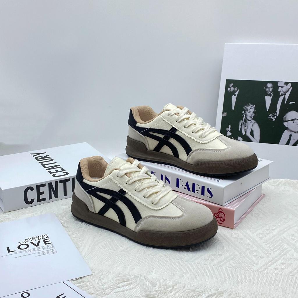 Popular German Training Shoes Women's 2025 New Autumn Breathable Temperament Forrest Gump Shoes Soft-soled Versatile Flat-soled Casual Sports Shoes